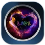 romantic love ringtone android application logo